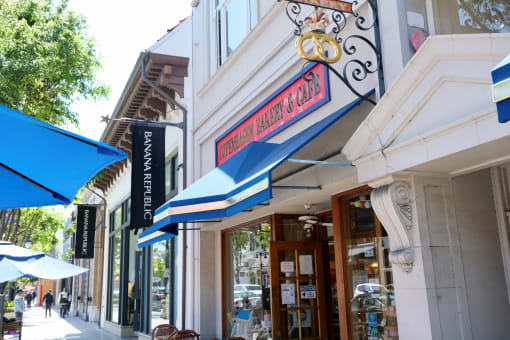 Copenhagen café in Burlingame California