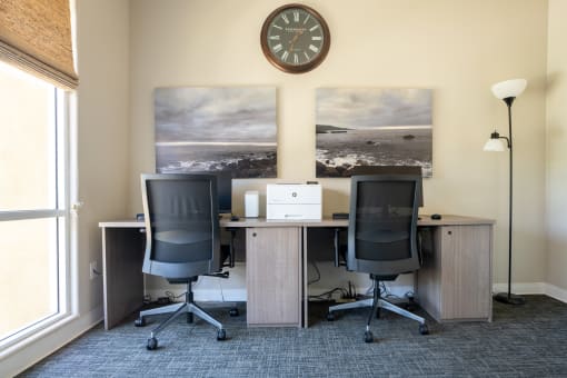 55+ FountainGlen RSM business center