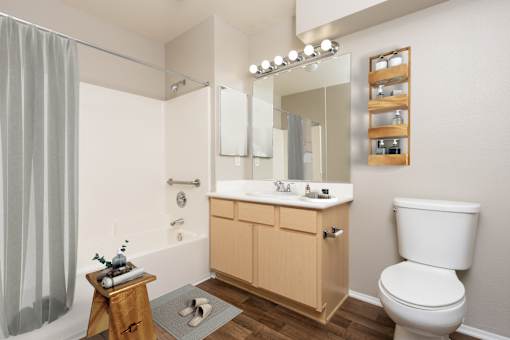FountainGlen Stevenson Ranch apartment bathroom