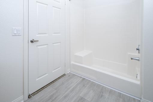 Bathroom Step In Shower at 55+ FountainGlen Grand Isle, Murrieta, CA