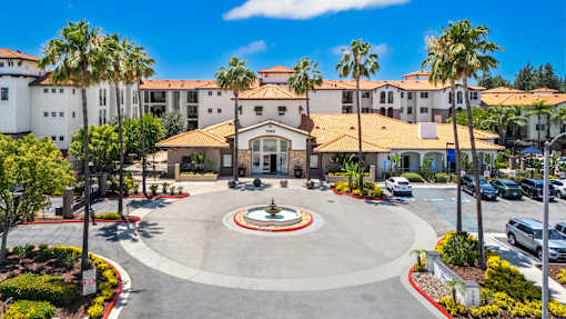 Building Entrance Driveway at 55+ FountainGlen Terra Vista, Rancho Cucamonga, CA, 91730
