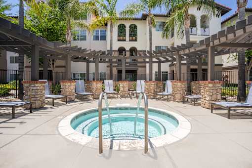Hot Tub at 55+ FountainGlen Terra Vista, Rancho Cucamonga, CA