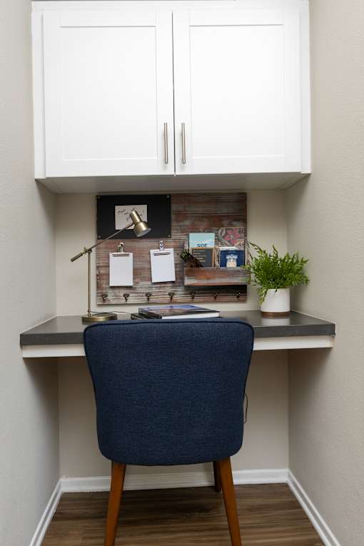 Desk at The Grove Apartments, Ontario, CA, 91761