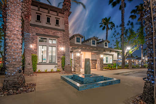 Fountain at The Grove Apartments, Ontario, CA