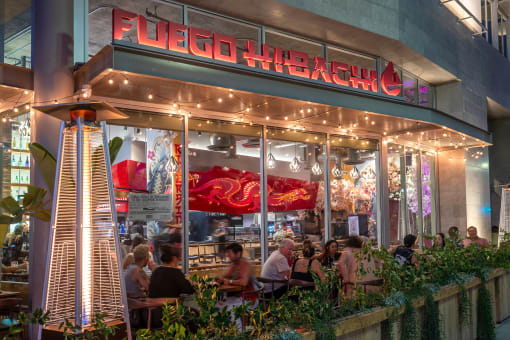 Local restaurant at Imperial Hardware Lofts, California, 92501