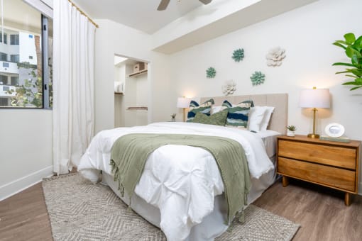 Bedroom With Plenty Of Natural Lights at Level at Sixteenth, Phoenix, AZ, Arizona, 85014