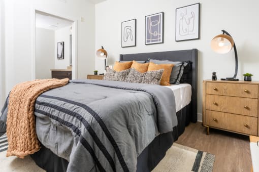 Comfortable Bedroom With Closet at Level at Sixteenth, Phoenix, AZ, Arizona, 85014