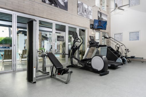 Fitness Center With Modern Equipment at Level at Sixteenth, Arizona, 85014