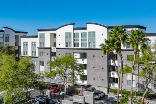 Exterior View With Architectural Details at Level at Sixteenth, Phoenix, AZ, 85014