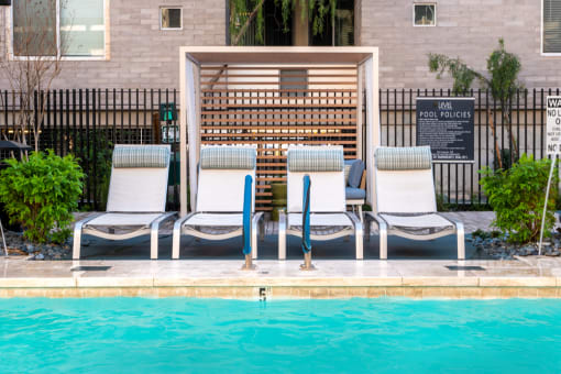 Swimming Pool With Relaxing Sundecks at Level at Sixteenth, Phoenix, AZ, Arizona
