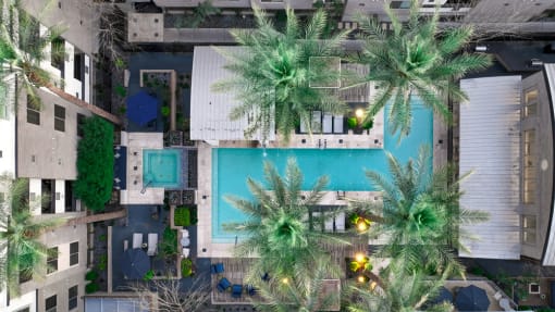 Aerial view of the property at Level at Sixteenth, Phoenix, AZ, Arizona, 85014