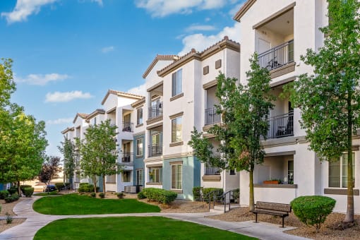 building exterior at Miro at the Parc, Henderson, Nevada