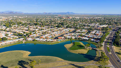 City Skyline View at Monaco at McCormick Ranch, Scottsdale