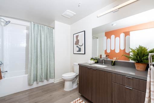 A Bathroom With a Toilet at North Grove, California, 92501