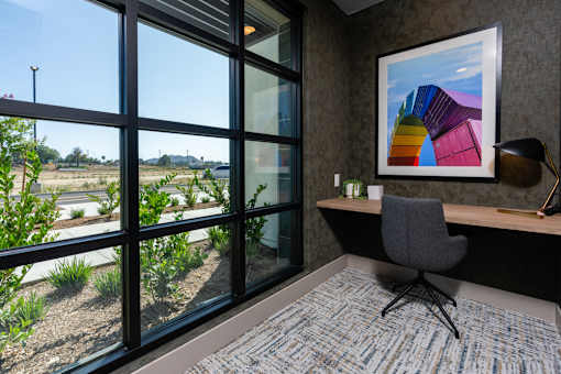 A Room With a Painting On The Wall at North Grove, Riverside, 92501