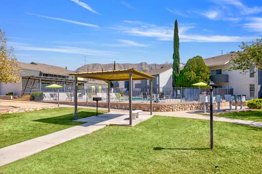 outside courtyard
