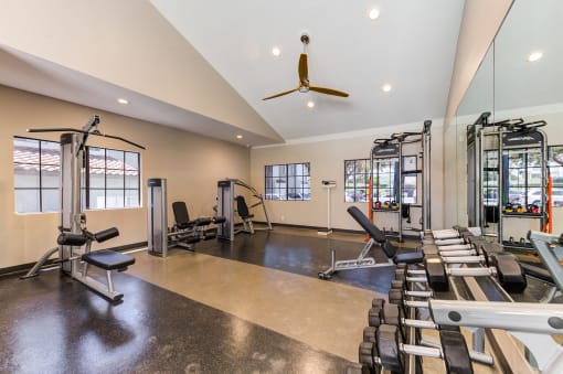 Fitness center at Pointe Niguel, Laguna Niguel, 92677