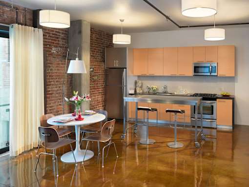 Dining And Kitchen at Arc Light, California