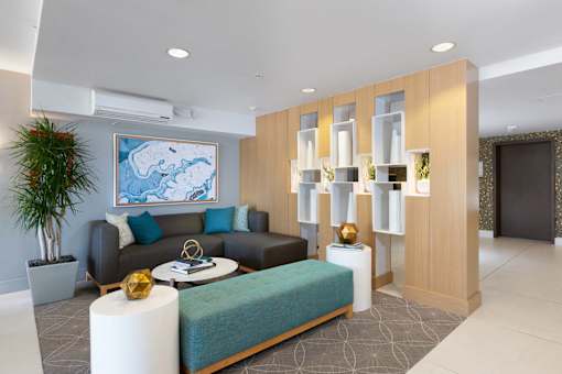 Warm And Inviting Living Room at Palo Alto Place, Palo Alto, 94306