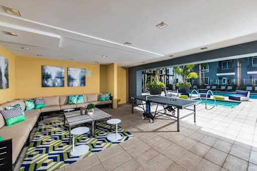 Outdoor Ping-Pong Table at Rize Irvine, Irvine, 92614
