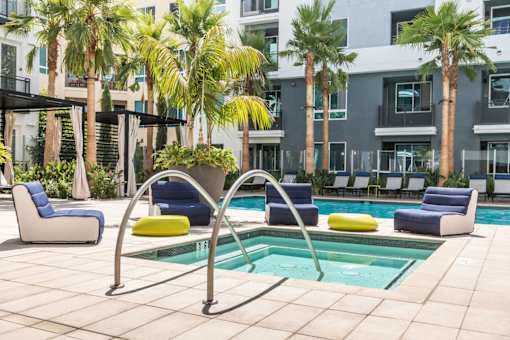 Pool With Sundecks at Rize Irvine, California