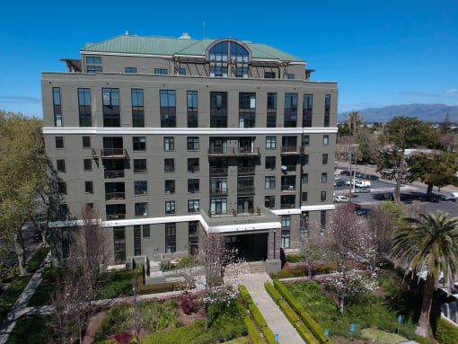 Vendome Place building exterior at Vendome Place, San Jose