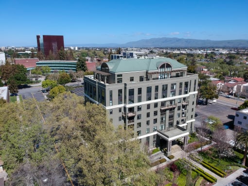 Vendome Place building exterior at Vendome Place, San Jose, California