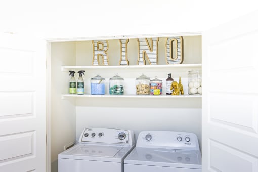 in unit washer and dryer at Waterford RiNo, Denver, 80216