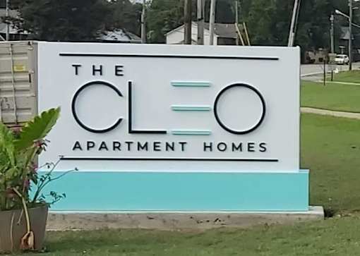 Entry Signage at Cleo Apartments, Alabama, 35611
