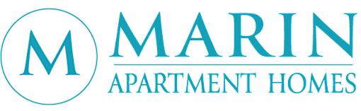 A logo for a company named Marin Apartment Homes.