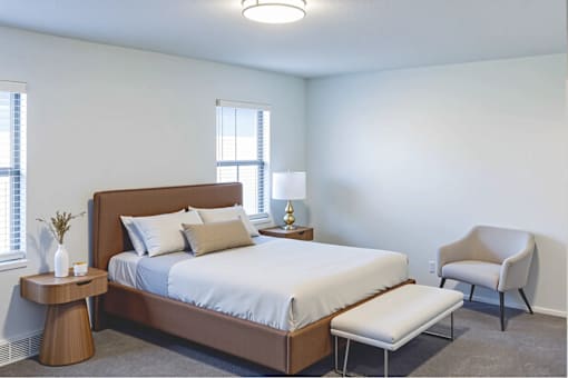 Renovated Townhome Bedroom