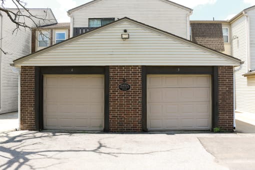 Garages for Townhome and Duplex  at Canyon Creek Apartments, Kansas City