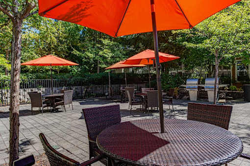 Outdoor Living Area at Commons at Verandas in Tanasbourne Apartments, Hillsboro