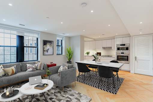 The Stanton spacious one bedroom unit with ample natural light