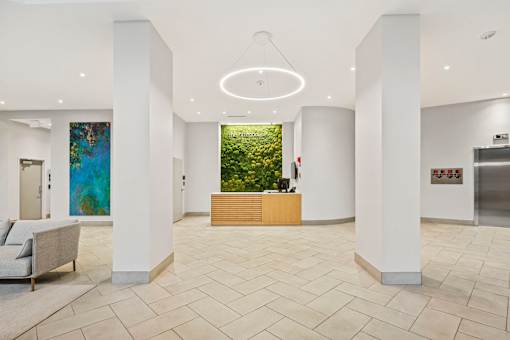 The Rittenhouse lobby