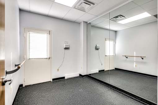 yoga and exercise room
