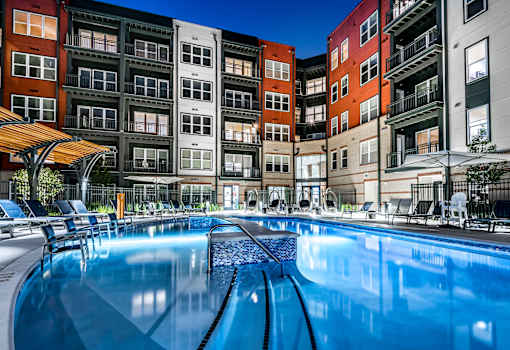 The Edition pool and lounge