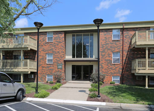 our apartments offer a parking lot