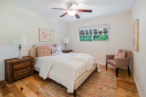interior of a bedroom