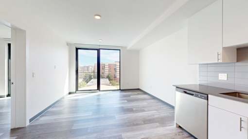 A kitchen with a dishwasher and a sink.