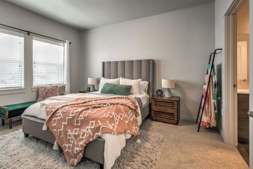Prelude at Paramount Apartments Model Bedroom