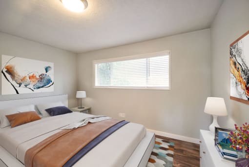 The Groove Apartments Vancouver, Washington Bedroom