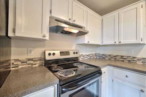 Parc East Apartments Kitchen Counter and Cabinets