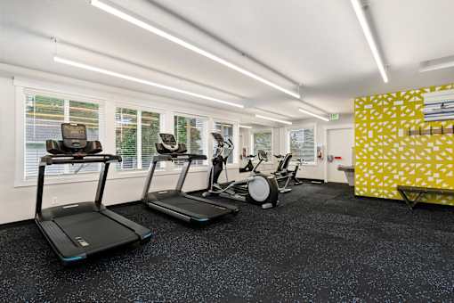 The Lakehouse Apartments Fitness Center