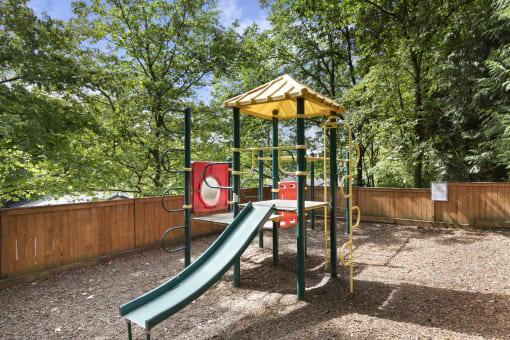 Yarrowood Highlands playground with slide