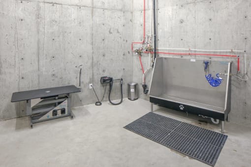 Boathouse Apartments Dog Washing Station