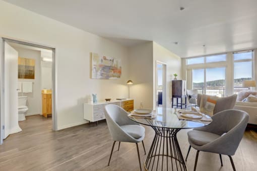 Sparc Apartments Model Dining Room