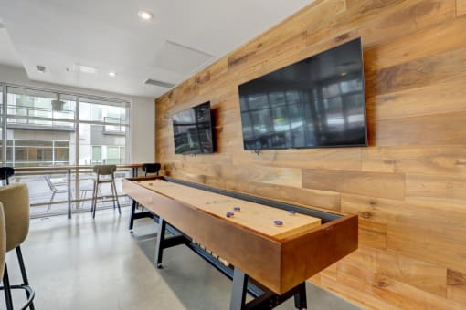 Sparc Apartments Clubhouse Shuffleboard