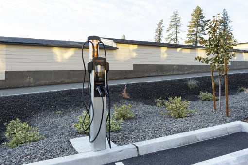 Bo Apartments electric car charging station