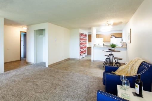Arborpointe Apartments Model Living Room